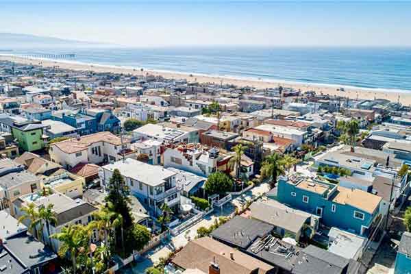 Hermosa Beach sand section homes for sale