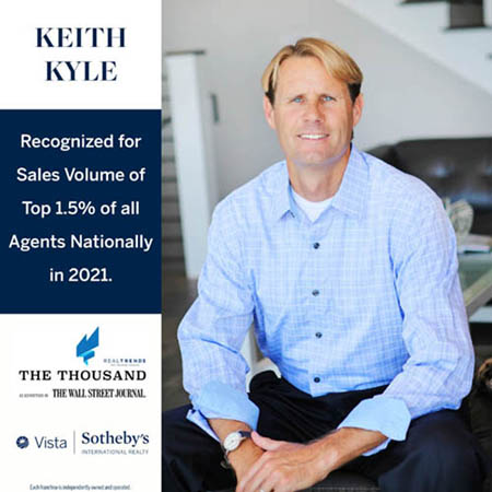 Keith Kyle top 1.5% of Realtors nationwide
